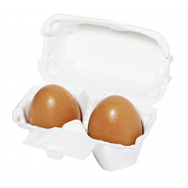Čistiace mydlo pre mastnú a zmiešanú pleť Holika Holika (Red Clay Egg Soap 2 x 50 g