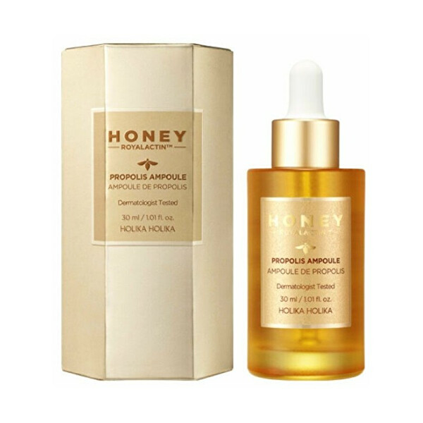 Rozjasňujúce sérum pre suchú a citlivú pleť v ampulke Honey Royal Lactin™ (Propolis Ampoule) 30 ml