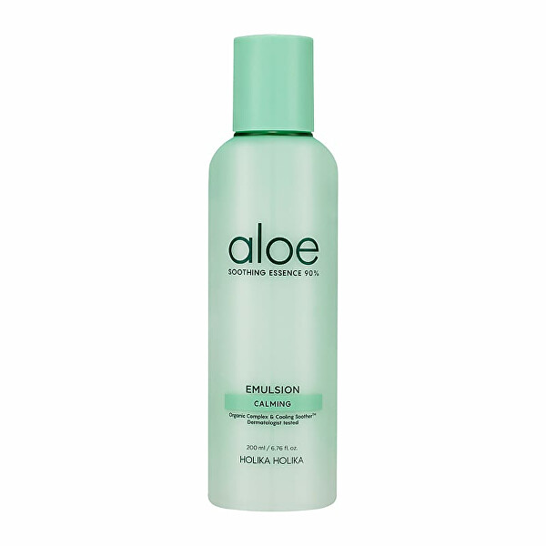 Zklidňující pleťová emulze Aloe Soothing Essence 90% (Calming Emulsion) 200 ml