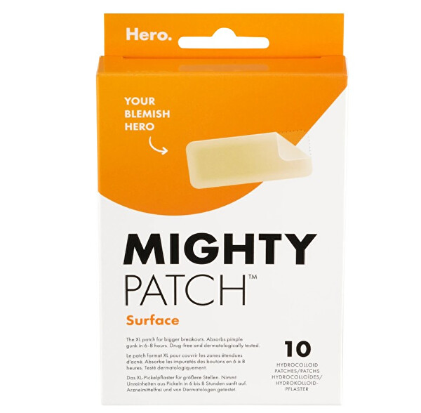 Náplasti na nedokonalosti pleti Mighty Patch Surface 10 ks