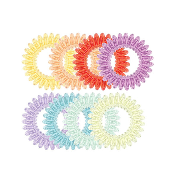 Elastico per capelli Original Rainbow Vibes 8 pz