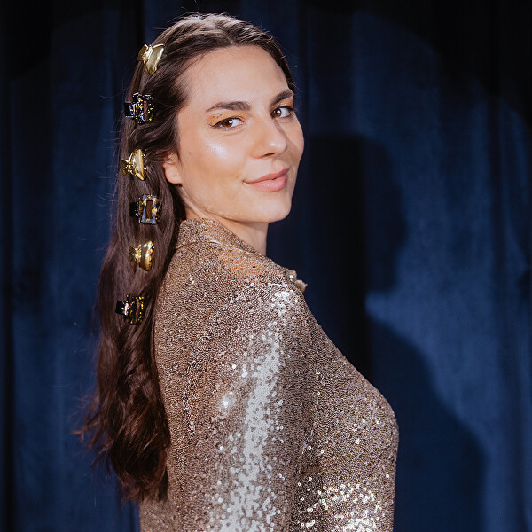 Skřipec do vlasů Clipstar S Eclipse Lunar Glam 2 ks