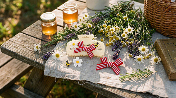 Clemă de păr Myclaw Wildflower Juicy Charms M