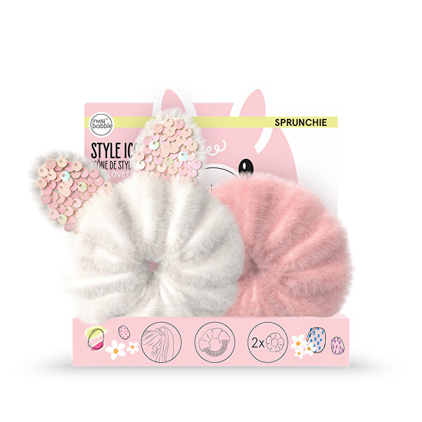Hajgumi Sprunchie Easter Cotton Candy 2 db