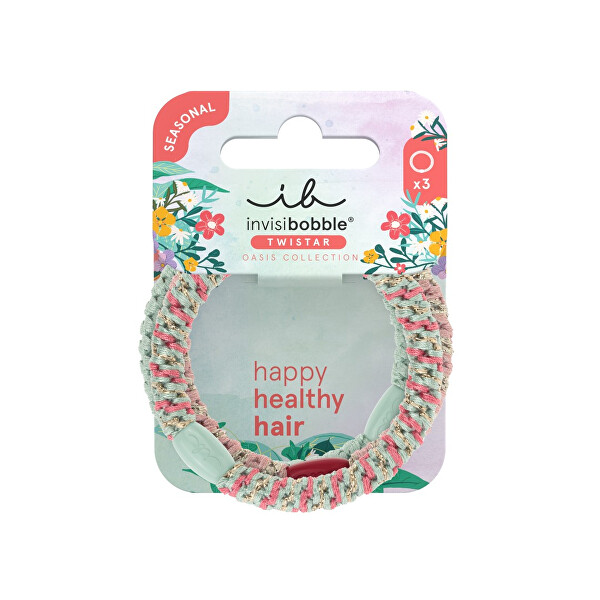 Gumička Twistar Oasis Mint Braids 3 ks