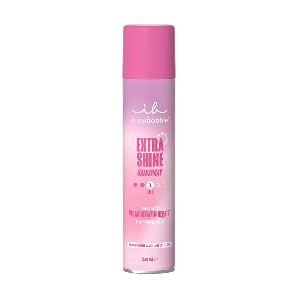 Lak na vlasy pro lesk vlasů Extra Shine (Hairspray) 250 ml