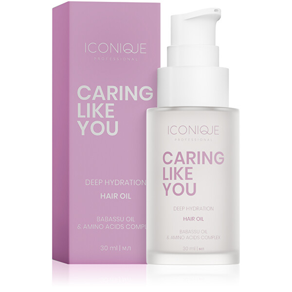 Olej pro suché a poškozené vlasy Caring Like You (Deep Hydration Hair Oil) 30 ml