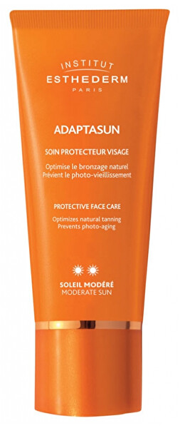 Védő arckrém közepes védelemmel Adaptasun Moderate Sun (Protective Face Care) 50 ml
