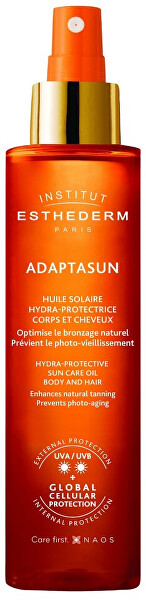 Ochranný olej na tělo a vlasy se střední ochranou Adaptasun (Hydra-Protective Sun Care Oil for Body and Hair) 150 ml