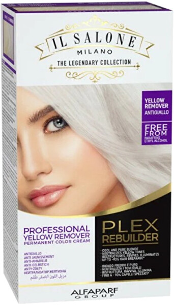 Permanentní barva pro blond vlasy Plex Rebuilder (Permanent Color Cream)