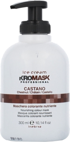 Maschera tonificante per capelli KroMask Chestnut (Nourishing Colour Mask) 300 ml