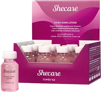 Kondicionér pre okamžité rozžiarenie Shecare (Extra Shine Lotion) 12 x 12 ml