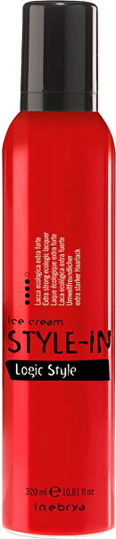 Lacca per capelli fissaggio extra forte Ice Cream Style-In (Logic Style) 320 ml