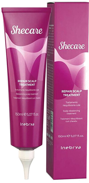 Exfoliační a zklidňující péče pro zajištění rovnováhy a zklidnění pokožky Shecare (Repair Scalp Treatment) 150 ml