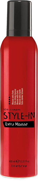 Spumă pentru fixare Ice Cream Style-In (Extra Mousse) 400 ml