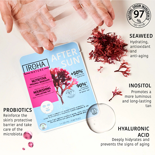 Vyživující maska Nourishing Aftersun Face Sheet Mask 25 ml