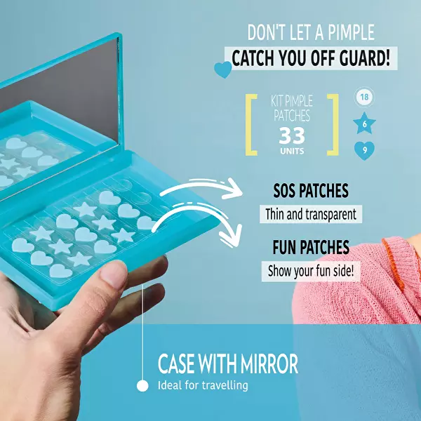 Sada náplastí na akné Pimple Patches Kit