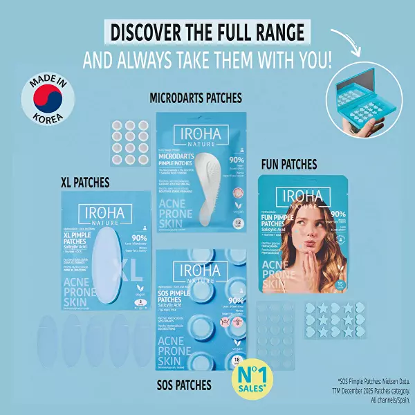 Sada náplastí na akné Pimple Patches Kit