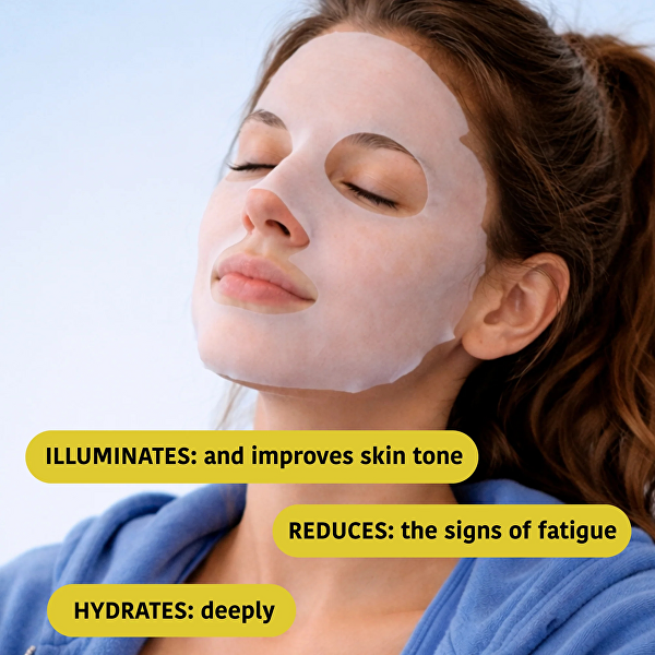 Plátýnková maska Jet Lag Recovery Anti-fatigue Mask 20 ml