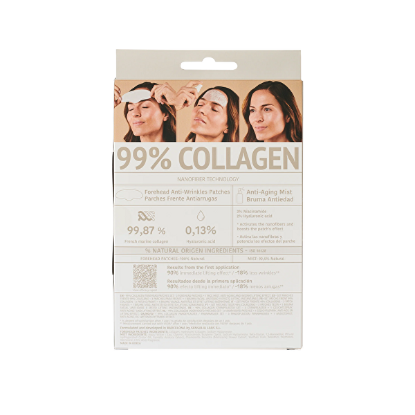 Náplasti na čelo Forehead Anti-wrinkles Patches 20 ml + 3 ks