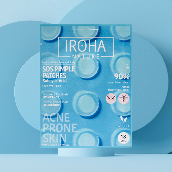 Náplasti na akné a nedokonalosti pleti SOS Pimple Patches 18 ks