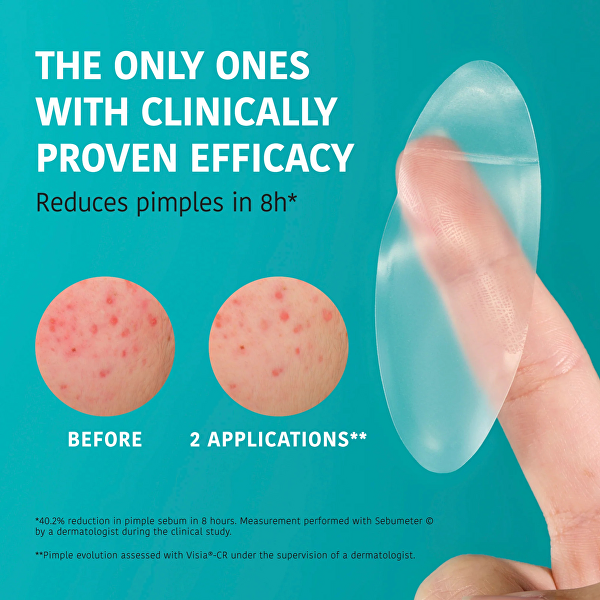 Extra velké náplasti na akné XL Pimple Patches 5 ks