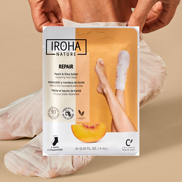 Regenerační maska na nohy Peach Foot Mask 2 x 9 ml