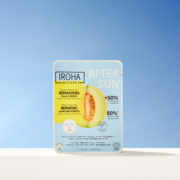 Regenerační maska Repairing Aftersun Face Sheet Mask 25 ml