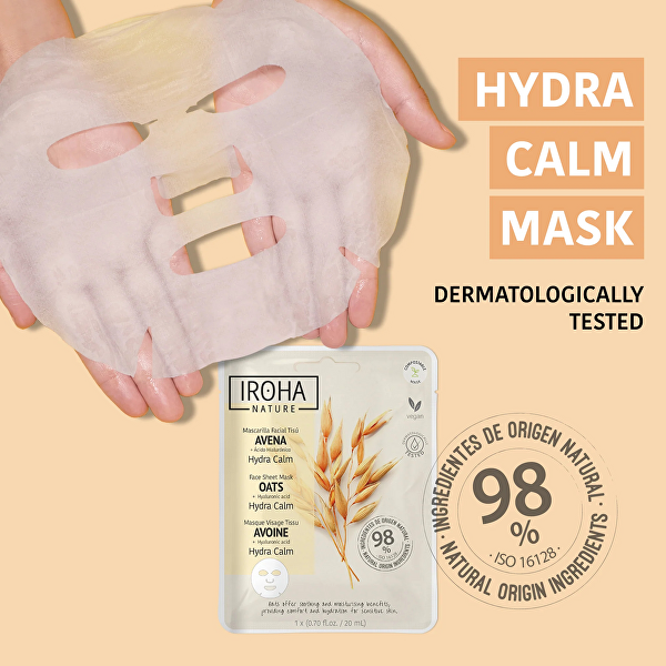 Zklidňující maska Oats Hydra Calm Face Sheet Mask 20 ml