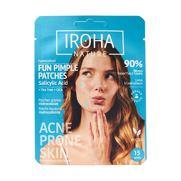 Náplasti na akné Fun Pimple Patches 15 ks