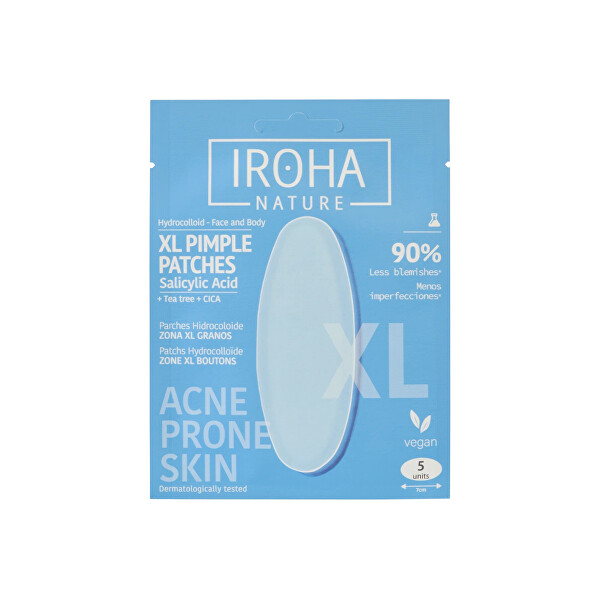 Extra velké náplasti na akné XL Pimple Patches 5 ks