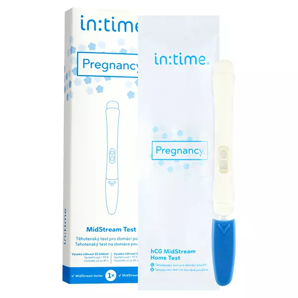 Těhotenský test Pregnancy MidStream Test 1 ks