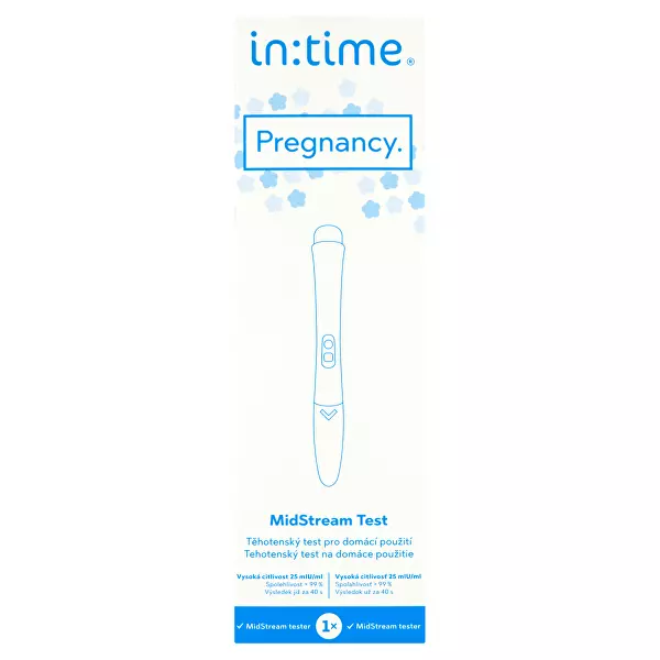 Těhotenský test Pregnancy MidStream Test 1 ks