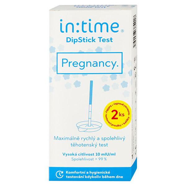 Těhotenský test Pregnancy DipStick Test 2 ks