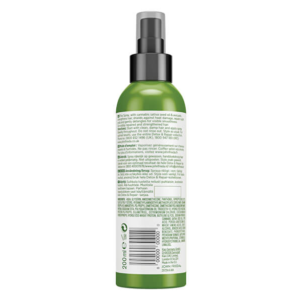 Sprej pro vlasy namáhané teplem Detox & Repair (Care & Protect Spray) 200 ml