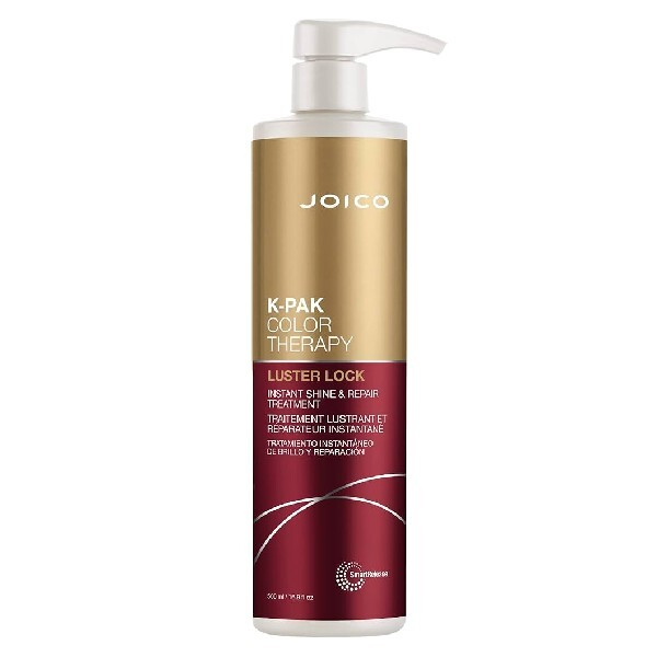 Rekonstrukční maska pro barvené poškozené vlasy K-Pak Color Therapy Luster Lock (Instant Shine & Repair Treatment) 500 ml