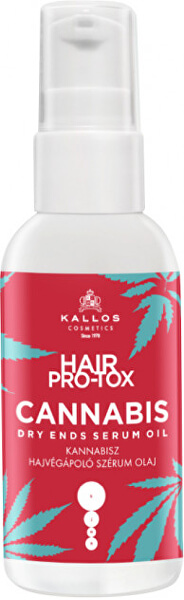 Konopné sérum na suché konečky vlasů Pro-Tox Cannabis (Dry Ends Serum Oil) 50 ml