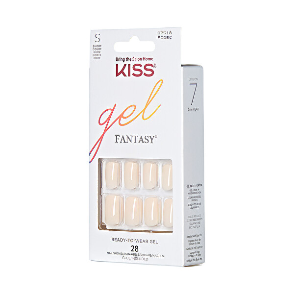Umělé nehty Gel Fantasy Nails Creamy 28 ks