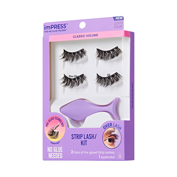 Umělé řasy imPRESS No Glue Strip Lash 02