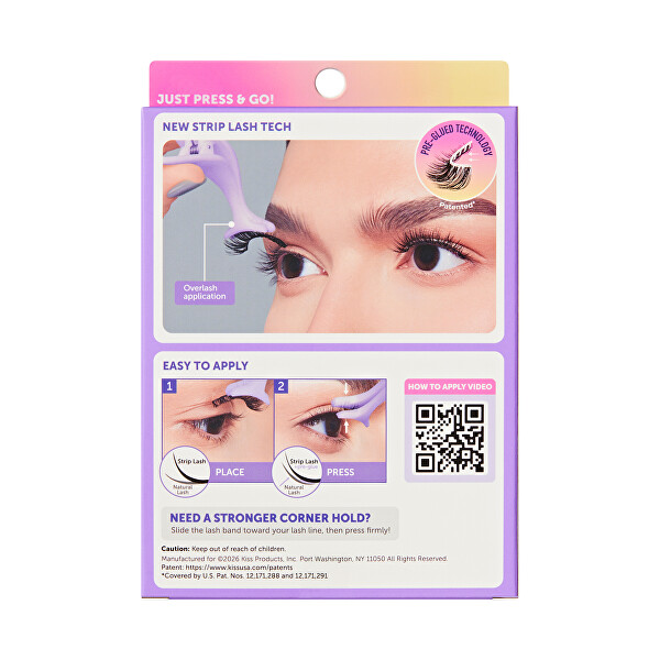 Umělé řasy imPRESS No Glue Strip Lash 02