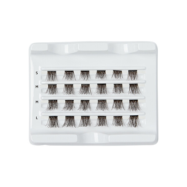 Umělé řasy Falscara Multi Wisps (Mocha) 24 ks