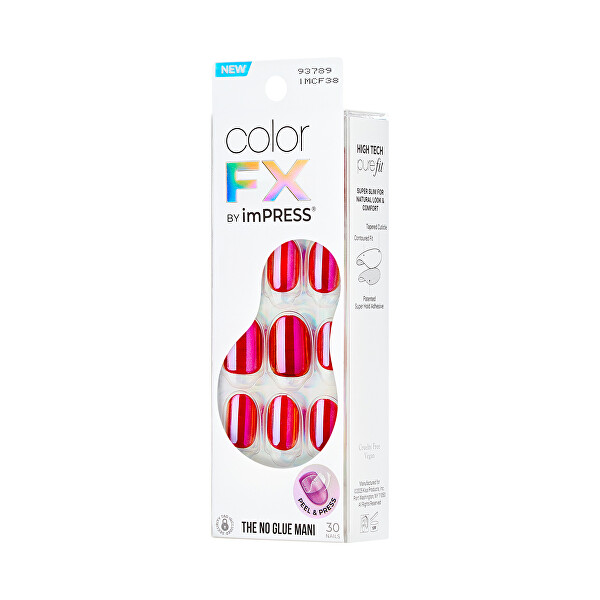 Samolepící nehty imPRESS Color FX (Floating) 30 ks