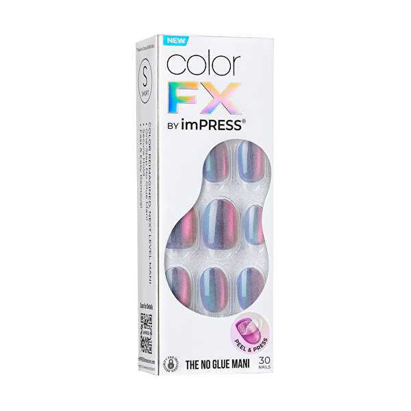 Samolepící nehty imPRESS Color FX (Fly Up) 30 ks