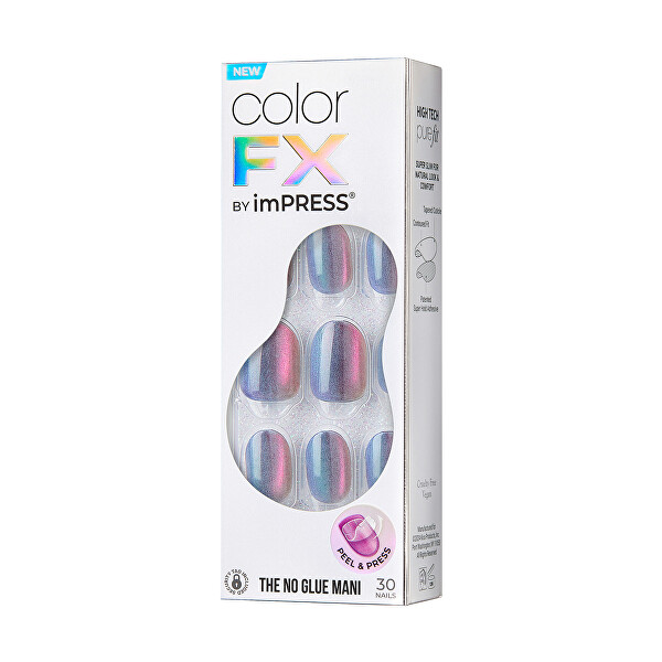 Samolepící nehty imPRESS Color FX (Fly Up) 30 ks