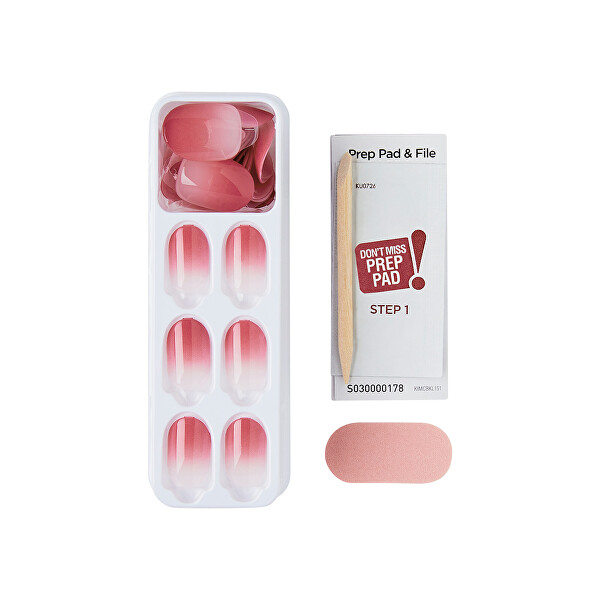 Samolepící nehty imPRESS Color Nails (Beat The Heat) 30 ks