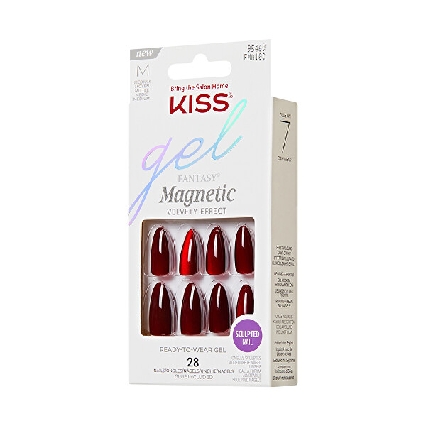 Umělé nehty Gel Fantasy Magnetic - BeatBelles 28 ks