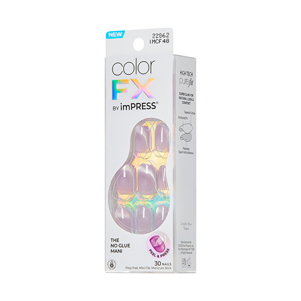 Samolepící nehty imPRESS Color FX - Diamond Drip 30 ks