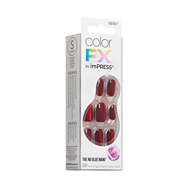 Nalepovací nehty imPRESS Color FX - Hidden Gem 30 ks