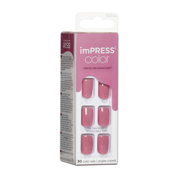 Samolepiace nechty imPRESS Color Petal Pink 30 ks
