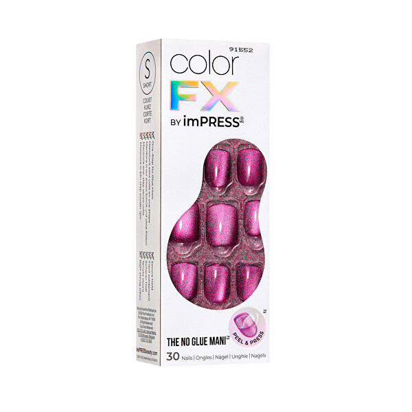 Nalepovací nehty ImPRESS Color FX - Levels 30 ks